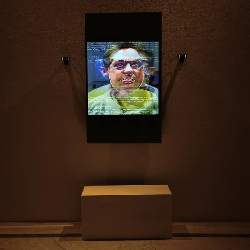 The Art That Watches Back: When Algorithms Make You the Medium